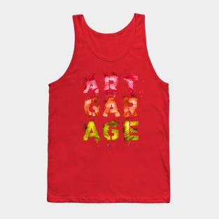 Street Art Garage Splash Graffiti Tank Top